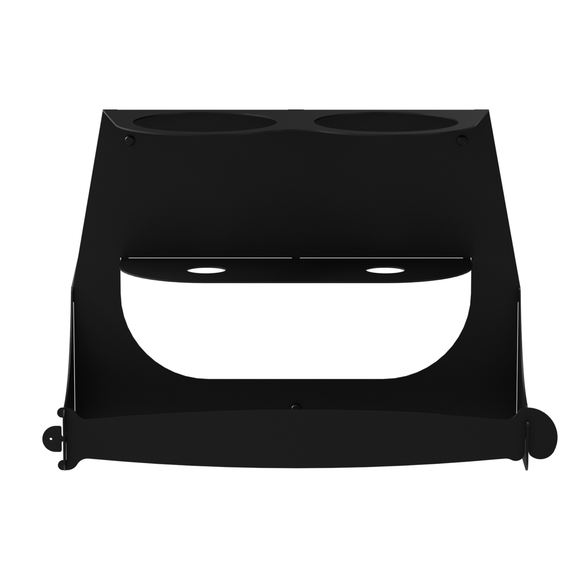 Koova, Paper Towel/Spray Bottle Holder - Wall Mounted, Width 5 in, Height 10 in, Depth 14 in, Model# KV-PTSB-HZN